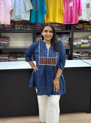 TUNIC (PURE CAMRIC COTTON)