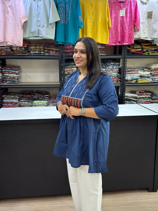 TUNIC (PURE CAMRIC COTTON)