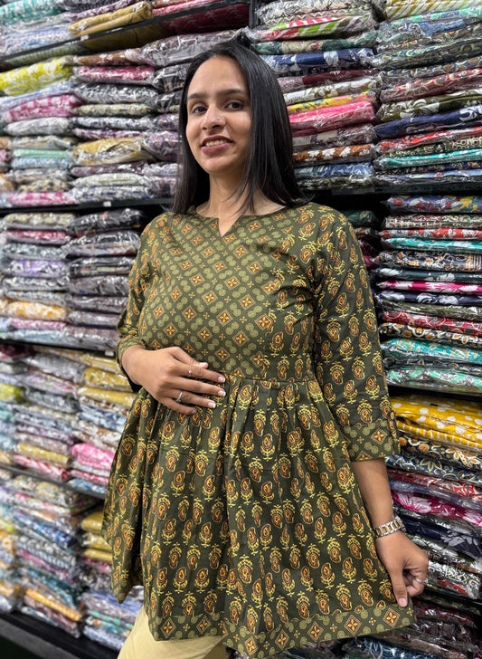 PURE COTTON ROUND TUNIC