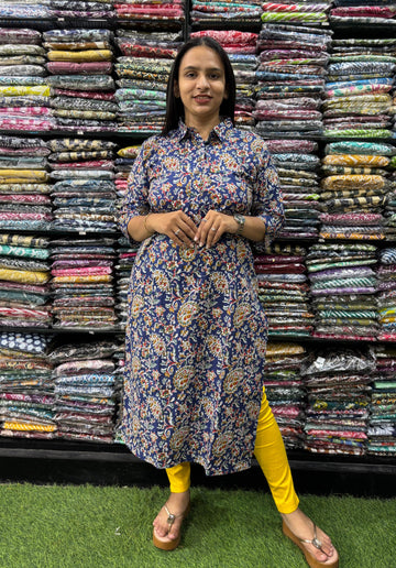PURE COTTON STRAIGHT KURTI