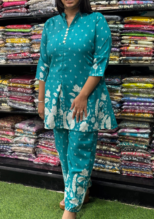 ALINE TUNIC WITH PLAZO (MIX MAGIC COTTON)