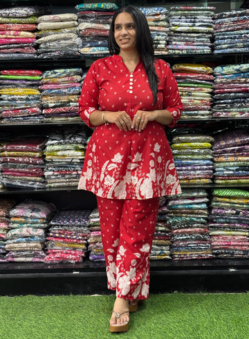 ALINE TUNIC WITH PLAZO (MIX MAGIC COTTON)