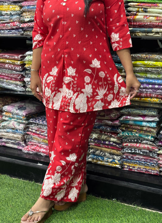 ALINE TUNIC WITH PLAZO (MIX MAGIC COTTON)