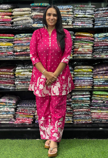 ALINE TUNIC WITH PLAZO (MIX MAGIC COTTON)