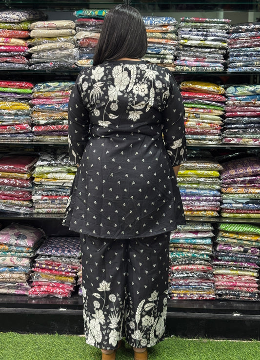 ALINE TUNIC WITH PLAZO (MIX MAGIC COTTON)