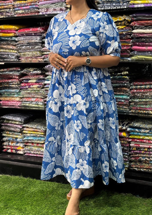 ROUND  ONEPIECE (PURE CAMRIC COTTON)