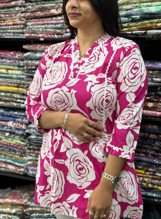 STRAIGHT TUNIC (PURE COTTON)