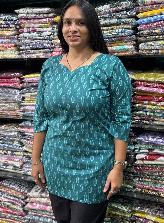 STRAIGHT TUNIC (PURE CAMRIC COTTON)