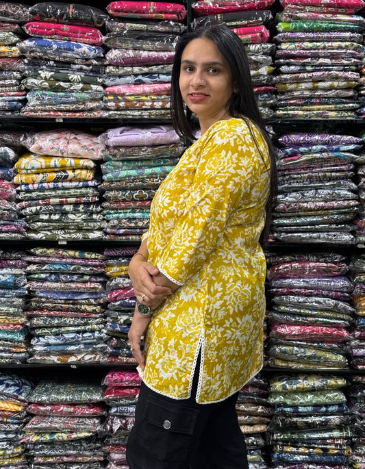 PURE COTTON STRAIGHT TUNIC