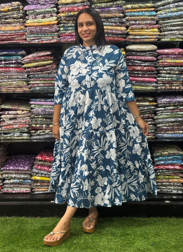 ROUND  ONEPIECE (PURE CAMRIC COTTON)