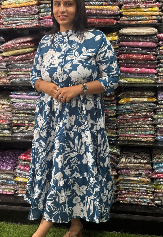 ROUND  ONEPIECE (PURE CAMRIC COTTON)