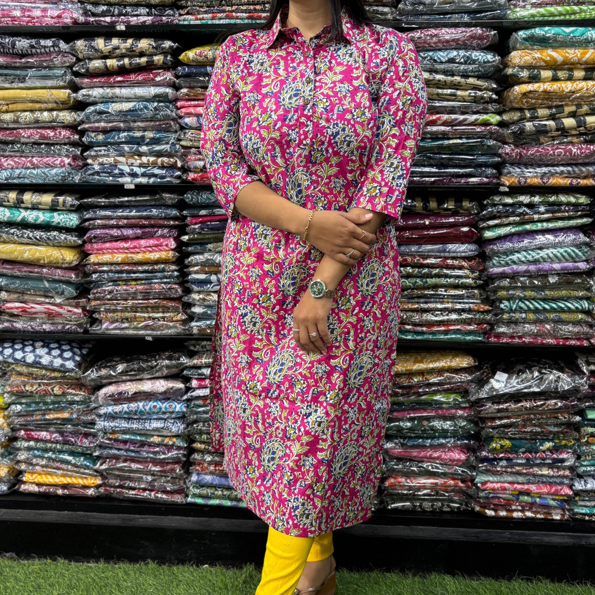 PURE COTTON STRAIGHT KURTI
