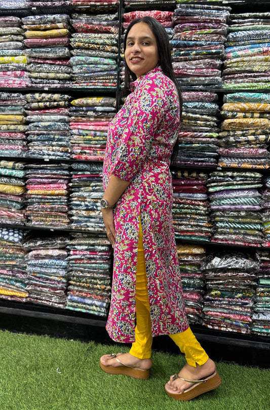 PURE COTTON STRAIGHT KURTI