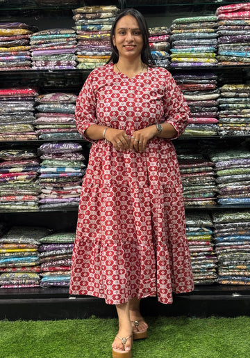 ROUND  ONEPIECE (PURE CAMRIC COTTON)