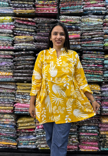 PURE COTTON ROUND TUNIC