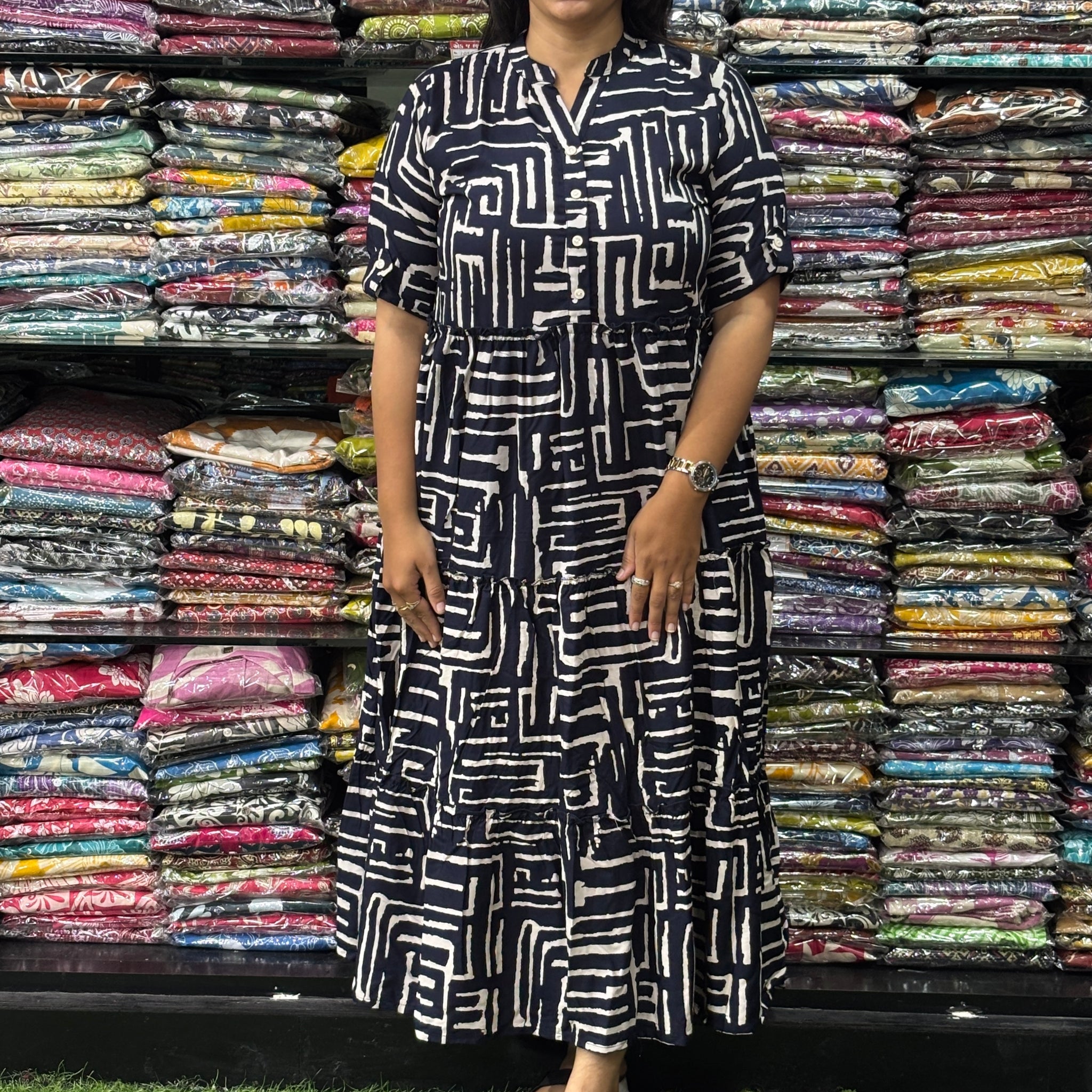 ROUND ONEPIECE (HEAVY 22KG RAYON)