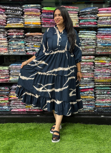 ROUND ONEPIECE (HEAVY 22KG RAYON) (WITH OPENABLE BUTTON)