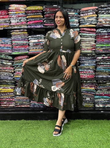 ROUND ONEPIECE (HEAVY 22KG RAYON) (WITH OPENABLE BUTTON)