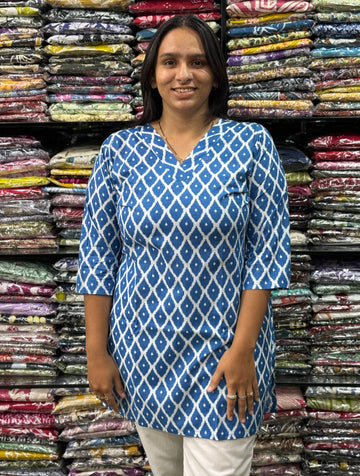 STRAIGHT TUNIC (PURE CAMRIC COTTON)