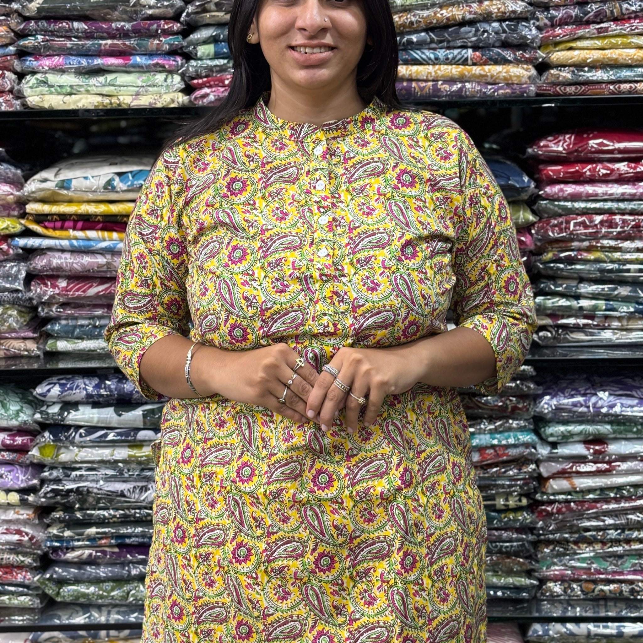 STRAIGHT TUNIC (PURE CAMRIC COTTON)