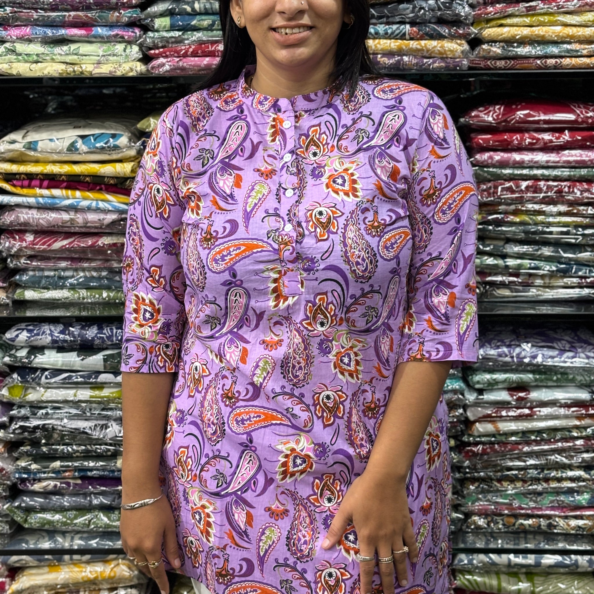 STRAIGHT TUNIC (PURE CAMRIC COTTON)