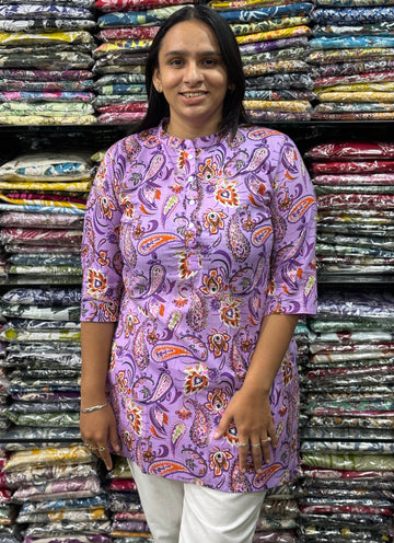 STRAIGHT TUNIC (PURE CAMRIC COTTON)