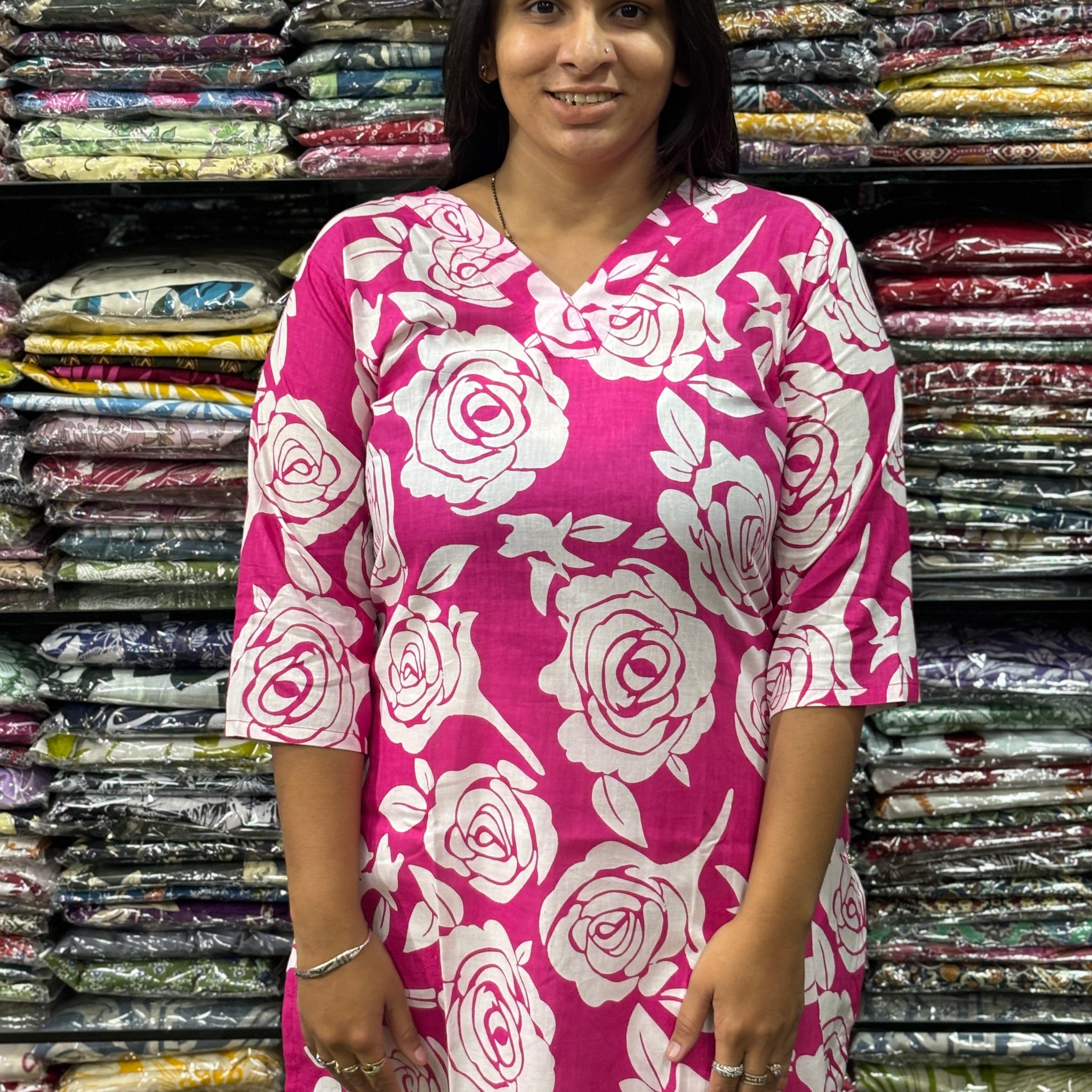 STRAIGHT TUNIC (PURE CAMRIC COTTON)