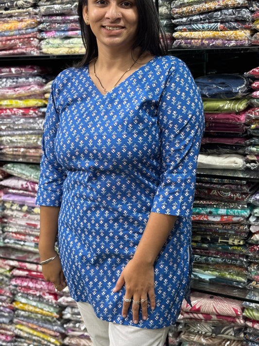 STRAIGHT TUNIC (PURE CAMRIC COTTON)