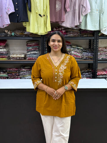TUNIC (PURE COTTON)