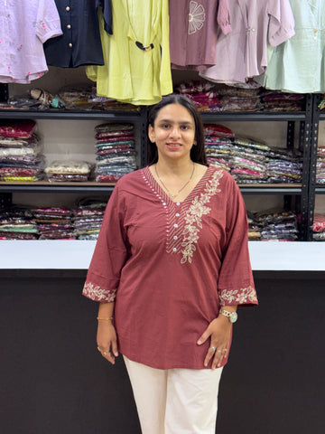 TUNIC (PURE COTTON)