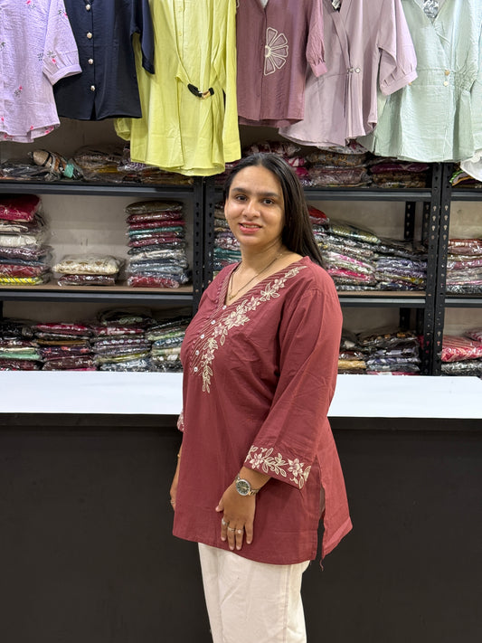 TUNIC (PURE COTTON)