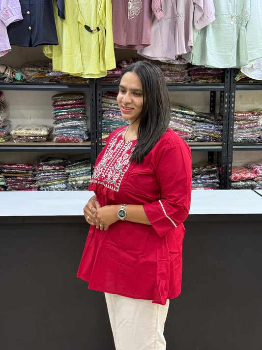 TUNIC (DHABU COTTON)
