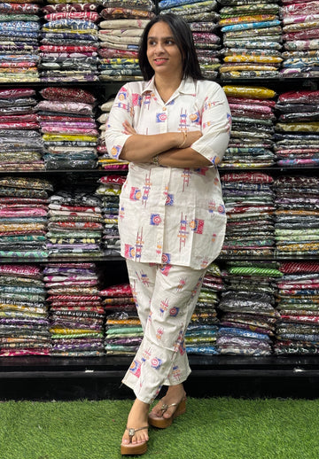 STRAIGHT TUNIC WITH PENT (FLEX COTTON)