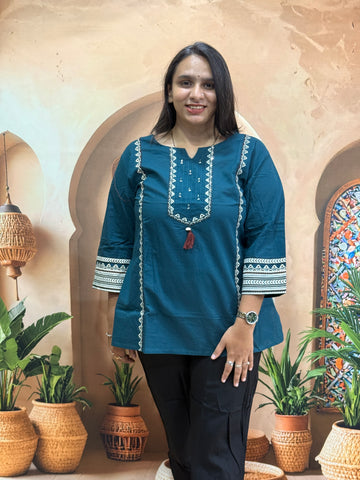 STRAIGHT TUNIC (CAMRIC COTTON)