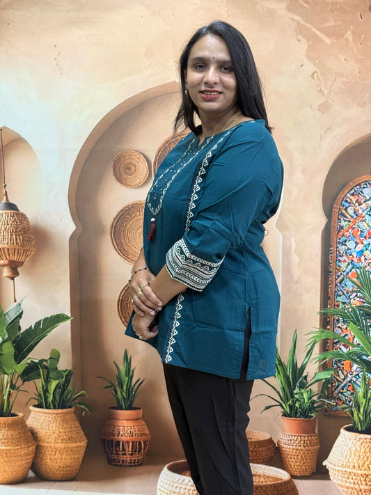 STRAIGHT TUNIC (CAMRIC COTTON)