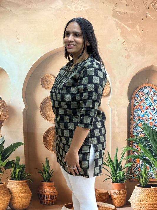 STRAIGHT TUNIC (RAYON)