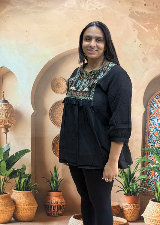 ROUND TUNIC (FLEX COTTON)
