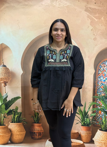 ROUND TUNIC (FLEX COTTON)