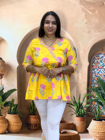 ROUND TUNIC (PURE CAMRIC COTTON)