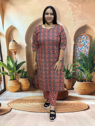STRAIGHT KURTI PANT (PURE CAMRIC COTTON)