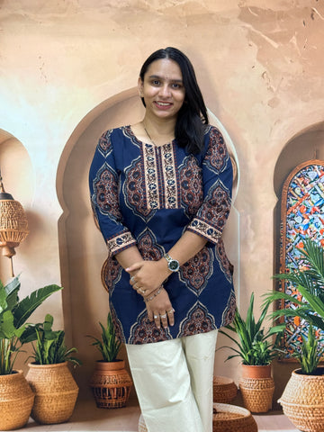 STRAIGHT TUNIC (PURE CAMRIC COTTON)