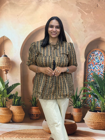 ROUND TUNIC (PURE CAMRIC COTTON)