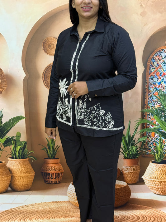 CORDSET (DHABU COTTON WITH WORK)