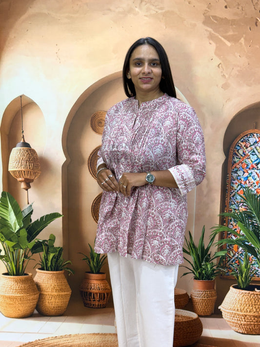 TUNIC (PURE CAMRIC COTTON)
