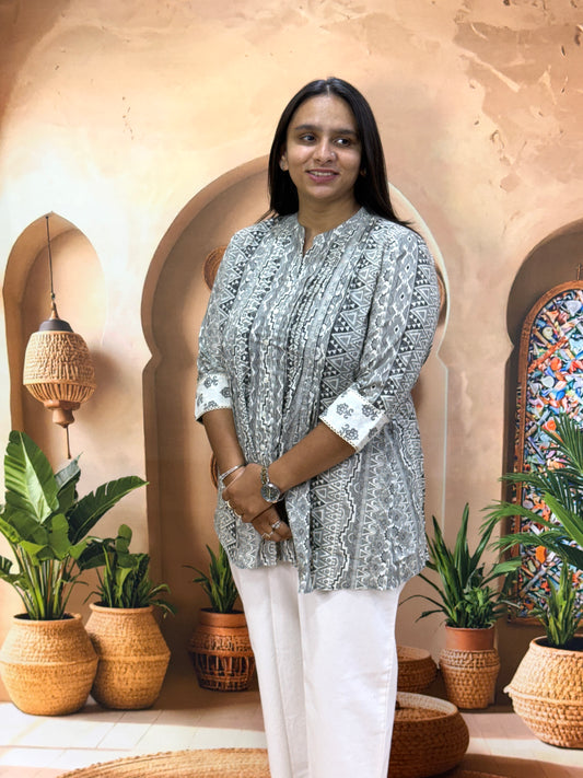 TUNIC (PURE CAMRIC COTTON)