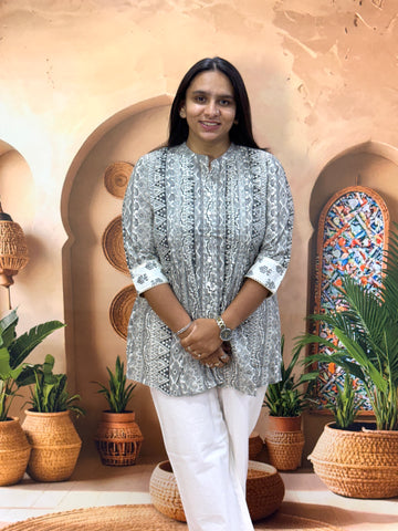 TUNIC (PURE CAMRIC COTTON)