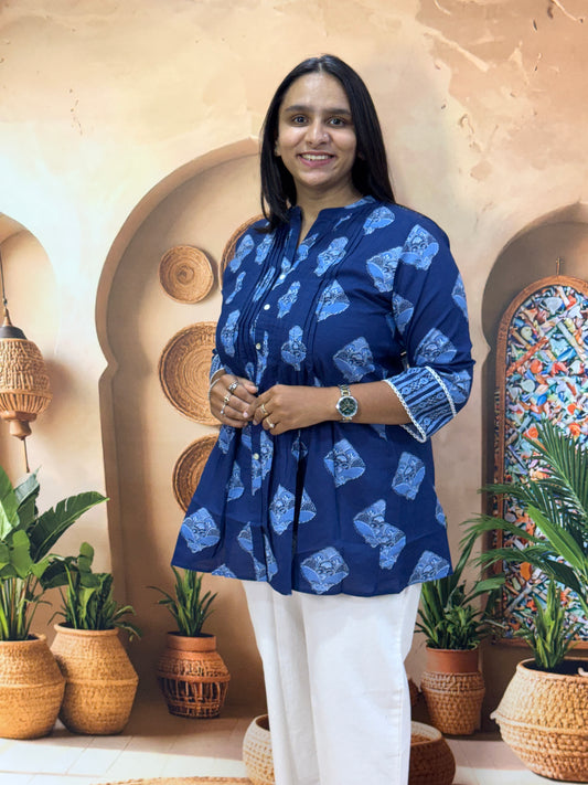 TUNIC (PURE CAMRIC COTTON)
