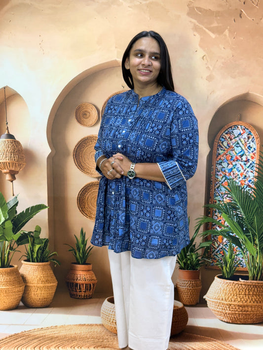TUNIC (PURE CAMRIC COTTON)