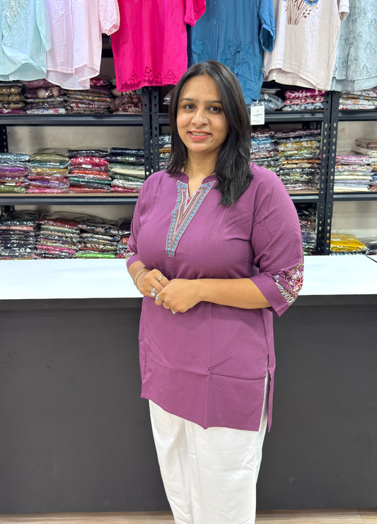 TUNIC (HEAVY RAYON)