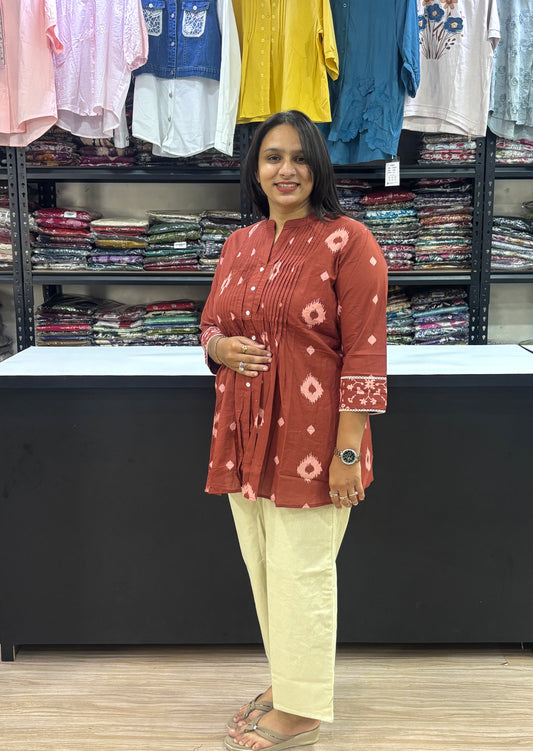 TUNIC (PURE CAMRIC COTTON)